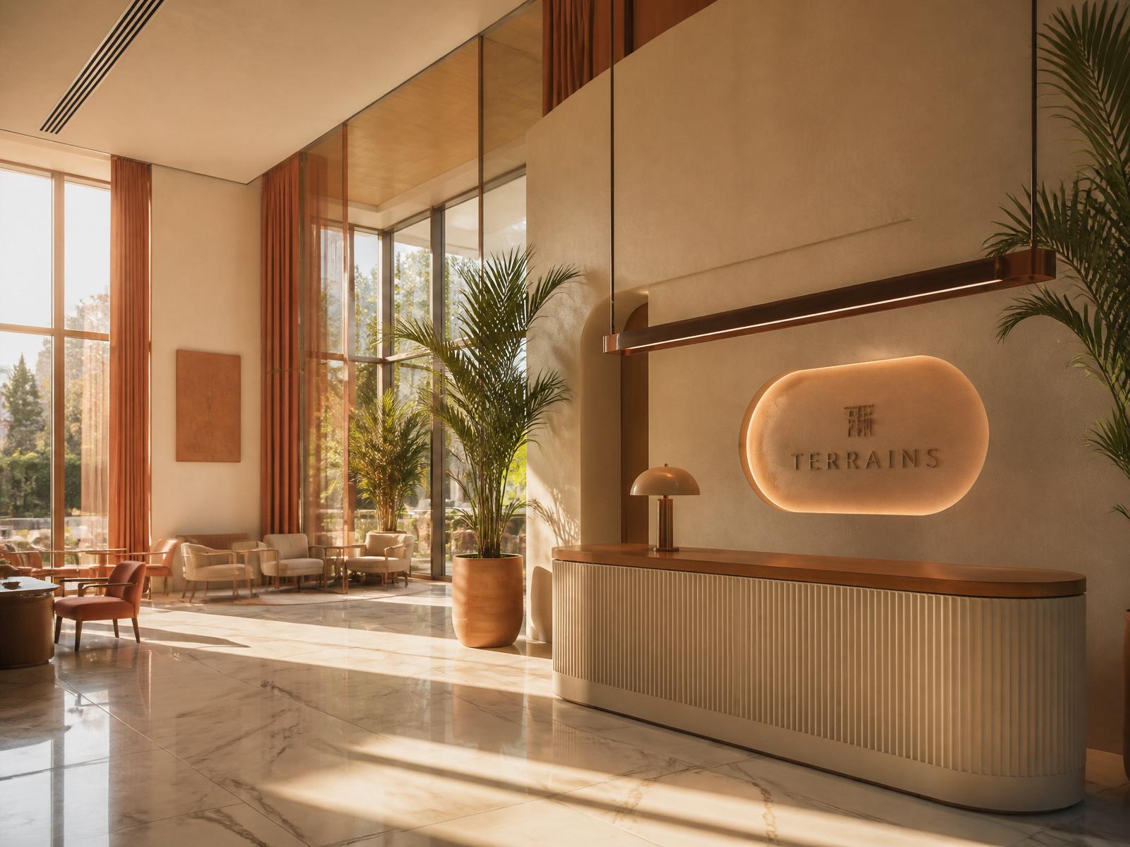Hotel lobby